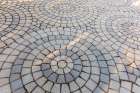 Romania, Alba. Artistic and abstract street paving stones. Abstract Art Print